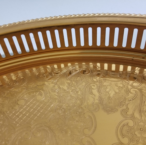Copper Craft Guild round tray - Picture 6 of 13
